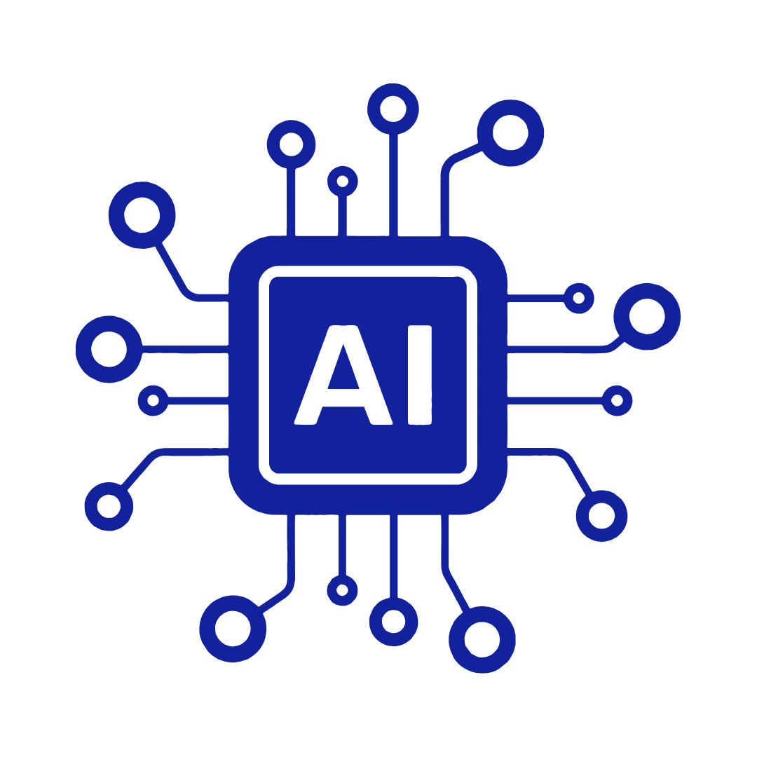 Illustration of AI technology symbolizing innovative marketing and financial solutions for businesses.