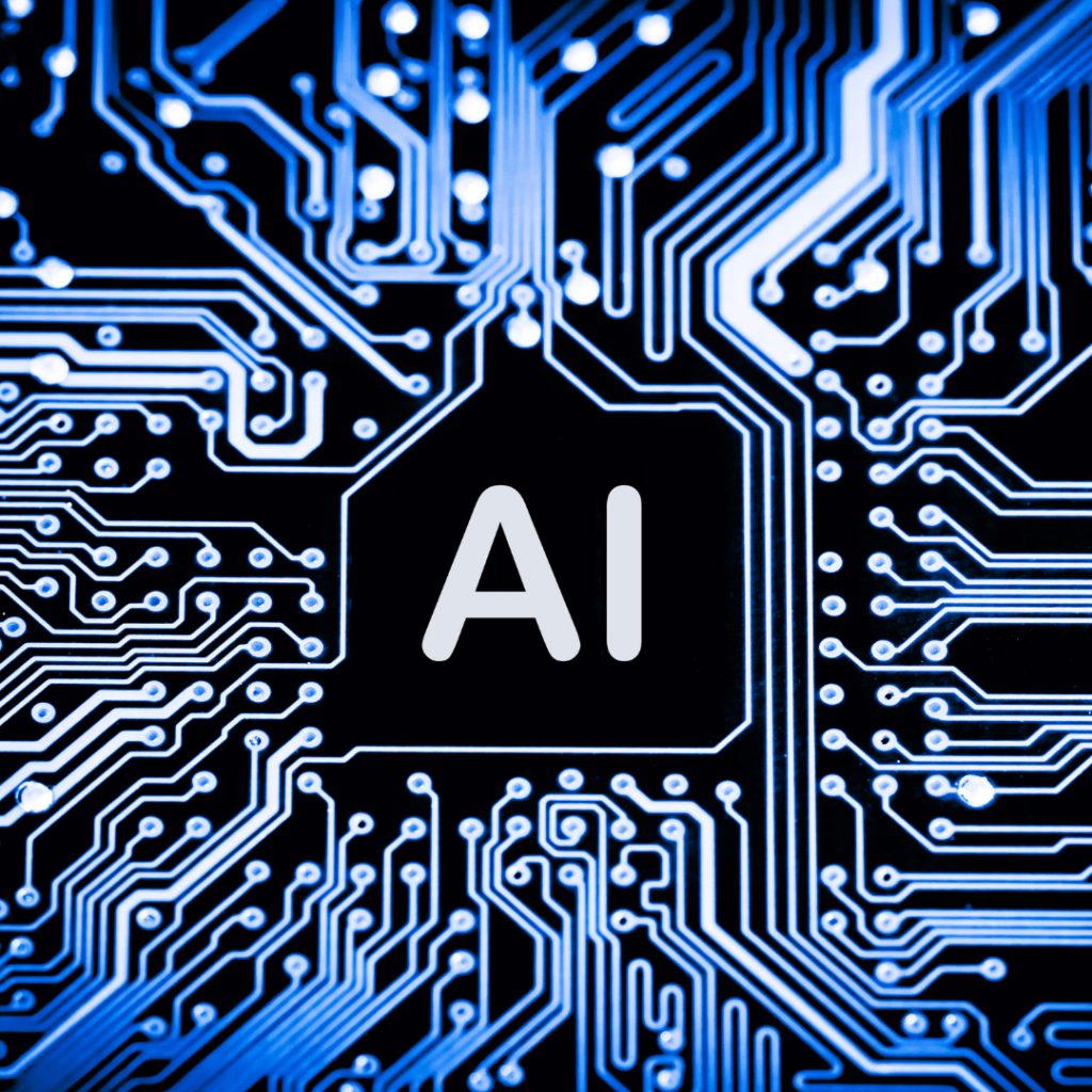 AI solutions symbolizing the integration of technology to streamline business growth.